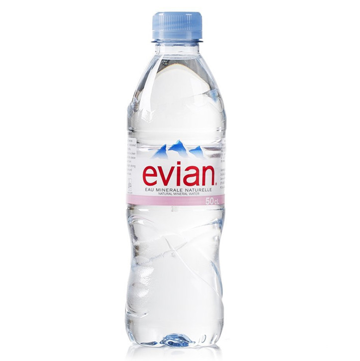 evian依云矿泉水 500ml*24瓶 整箱装