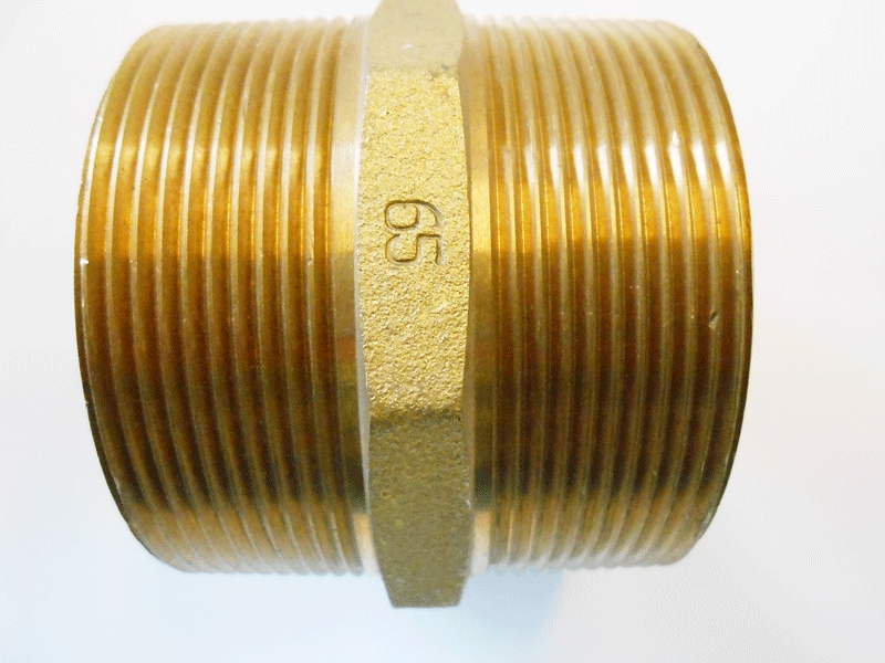 铜外丝直节 埃美柯 dn65 最大长度6.5cm *1