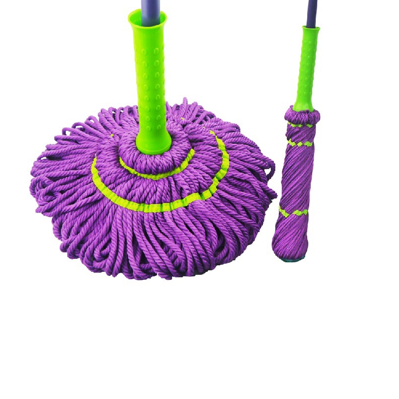 拧水纤维拖把免手洗家用拧水拖把